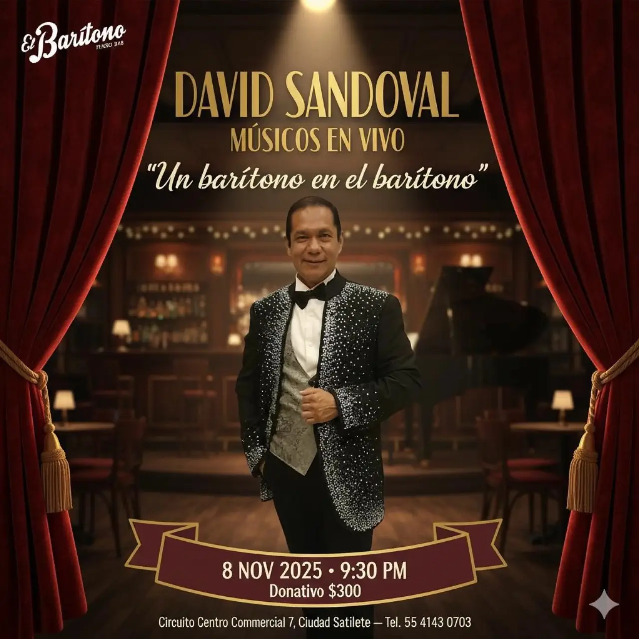 David Sandoval · Un barítono en El Barítono