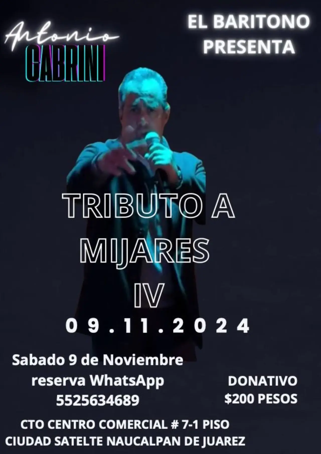 Antonio Cabrini · Tributo a Mijares